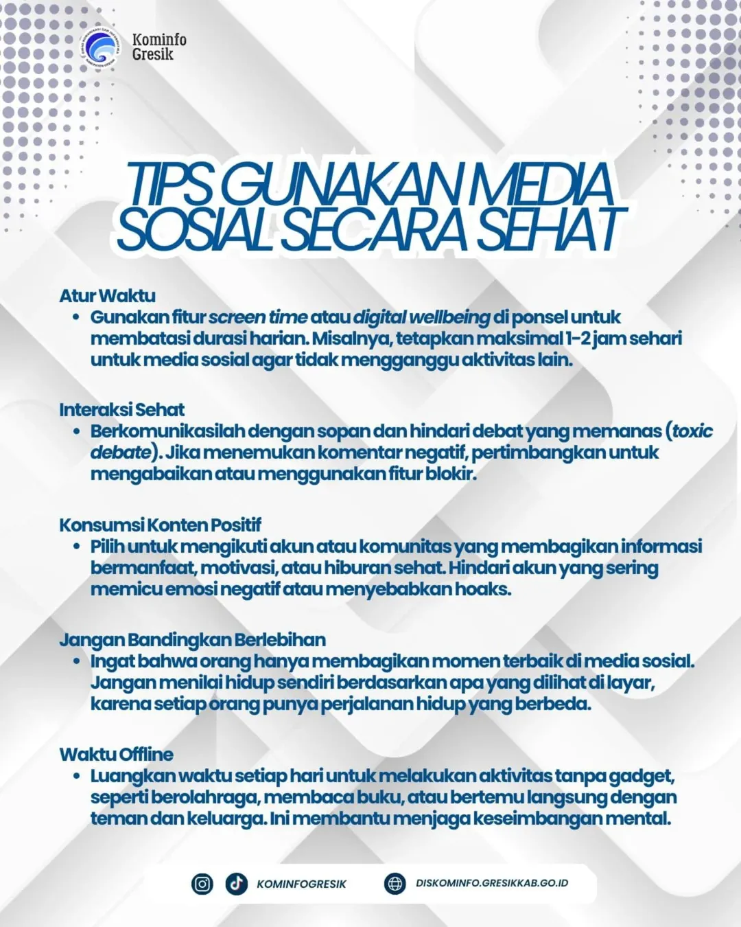 Gunakan Media Sosial Secara Sehat Slide 3