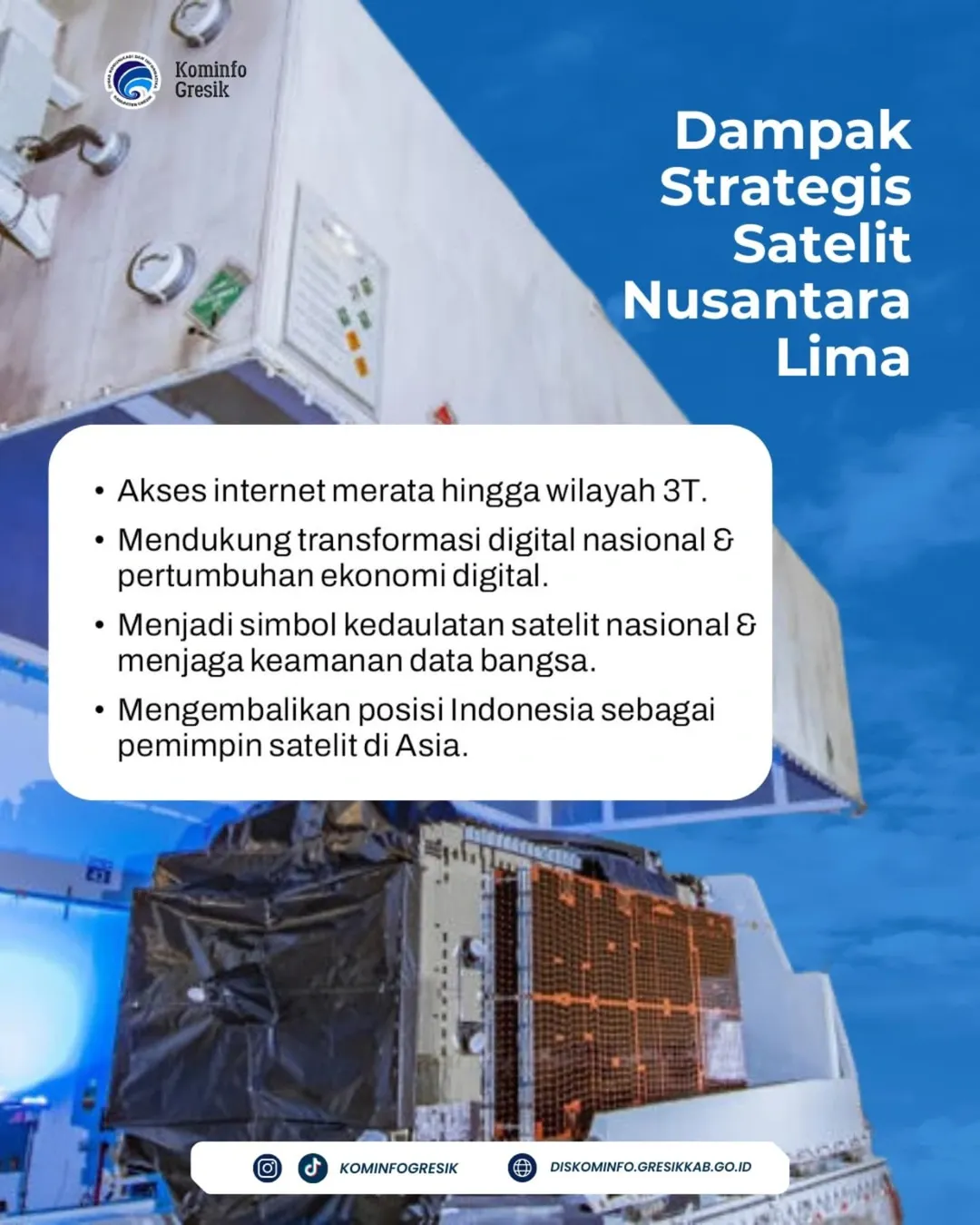 peluncuran satelit nusantara slide 4