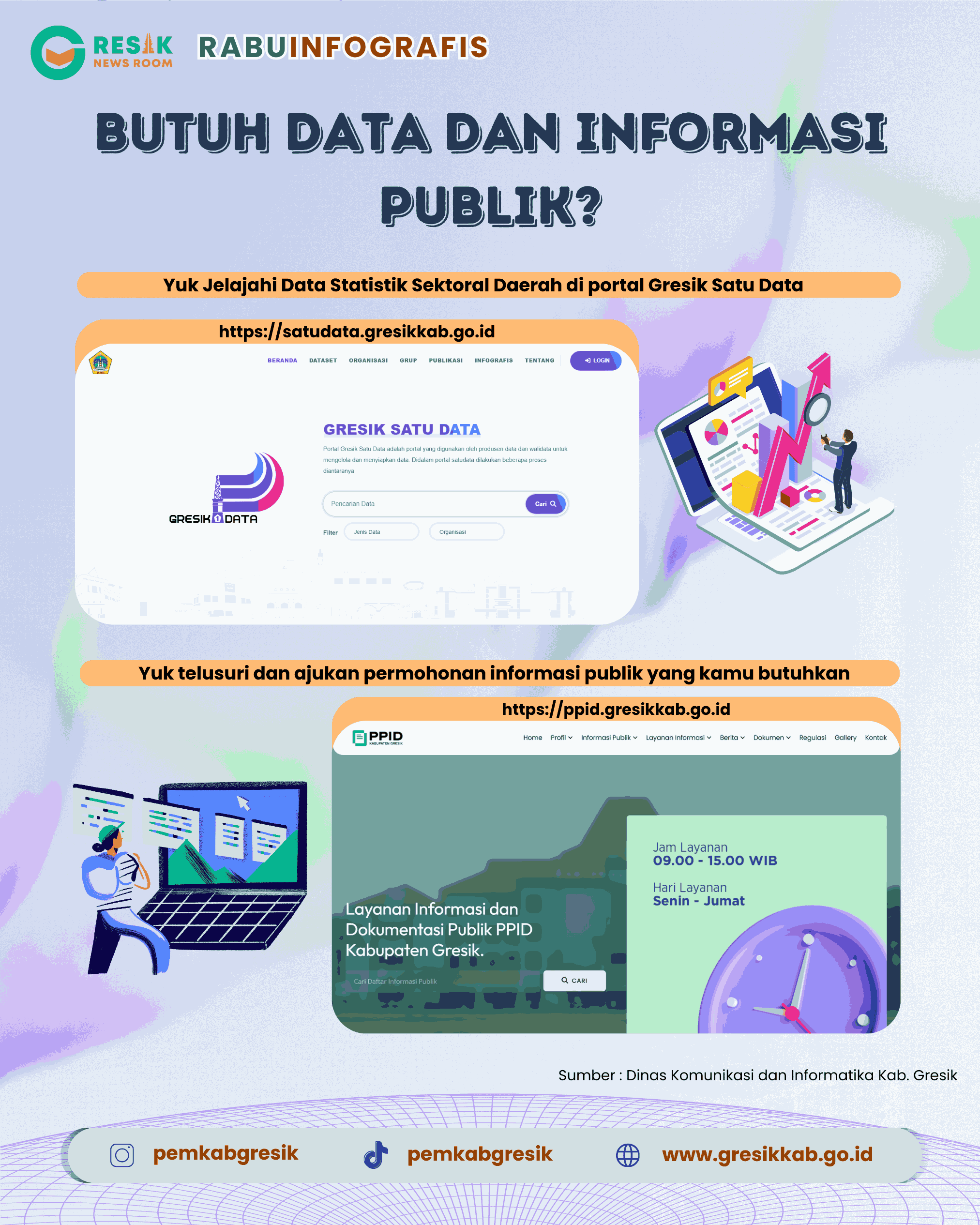 Gresik Semakin Terhubung : Layanan Komunikasi dan Informatika Makin Dekat untuk Masyarakat Slide 5