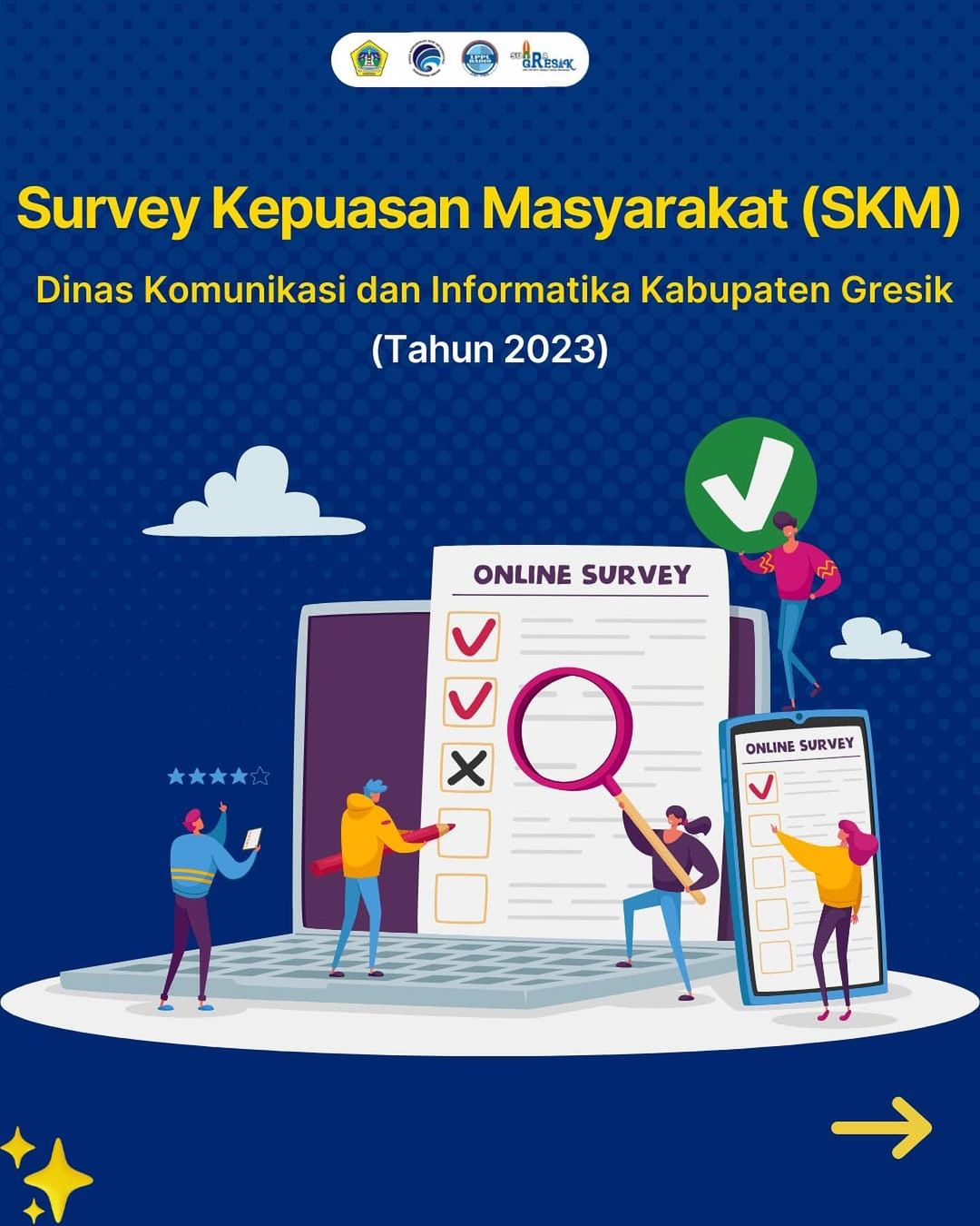 Survey Kepuasan Masyarakat SKM Diskominfo Gresik